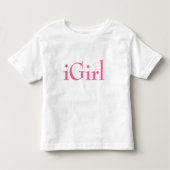 T-shirt Pour Les Tous Petits Combinaison iGirl - (Devant)