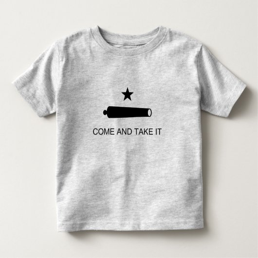T-shirt Pour Les Tous Petits Come & Take It ! Flag de Texas State (Devant)