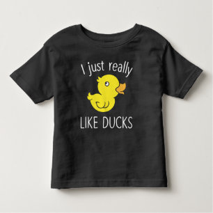 T-shirt Pour Les Tous Petits Comme Ducks Funny Duck Lover