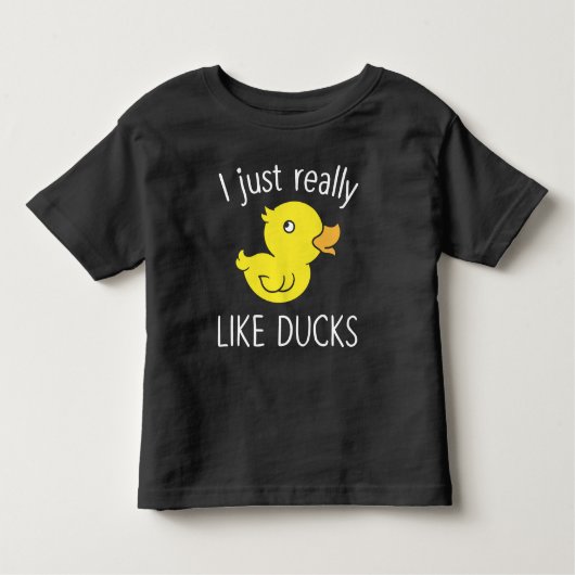 T-shirt Pour Les Tous Petits Comme Ducks Funny Duck Lover (Devant)