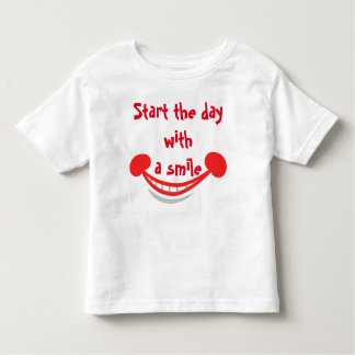 T-shirt Pour Les Tous Petits Commencez la journée avec un sourire