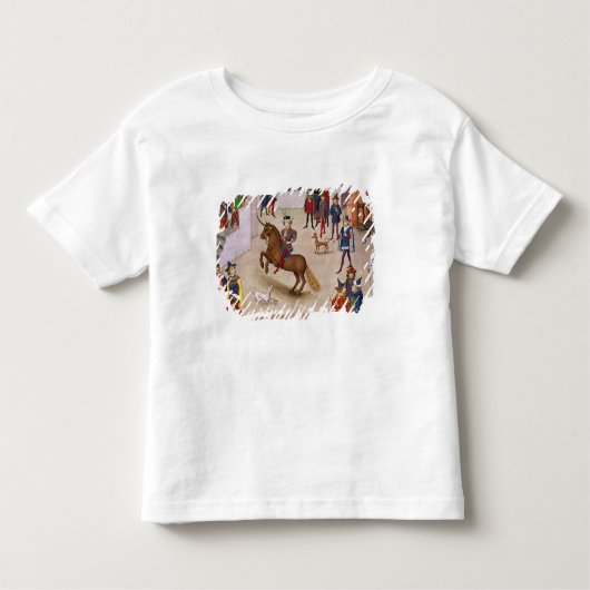 T-shirt Pour Les Tous Petits Comment Alexandre le grand Bucephalus monté (Devant)