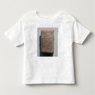 T-shirt Pour Les Tous Petits Comprimé avec quatorze lignes d'un texte