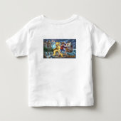 T-shirt Pour Les Tous Petits Conan et Naruto (Dos)