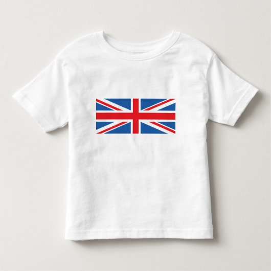 T-shirt Pour Les Tous Petits Conception Union Jack/Drapeau (Devant)
