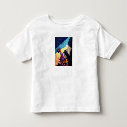 T-shirt Pour Les Tous Petits Concert de piano (Devant)