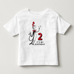 T-shirt Pour Les Tous Petits Confettis de personnages de Dr Seuss Anniversair