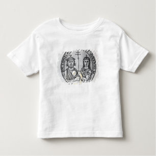 T-shirt Pour Les Tous Petits Constantine VI et sa mère Irène