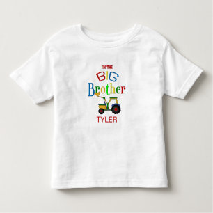 T-shirt Pour Les Tous Petits Construction personnalisée Big Brother