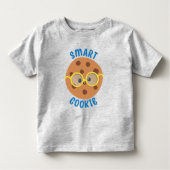 T-shirt Pour Les Tous Petits Cookie intelligent Kawaii (Devant)