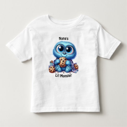 T-shirt Pour Les Tous Petits Cookie Monster (Devant)