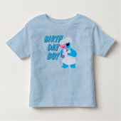 T-shirt Pour Les Tous Petits Cookie Monster & Gonger, garçon d'anniversaire (Devant)