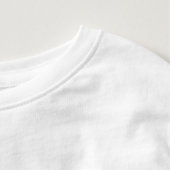 T-shirt Pour Les Tous Petits Copie de l'alphabet de l'enfant (Détail - Col (en blanc))