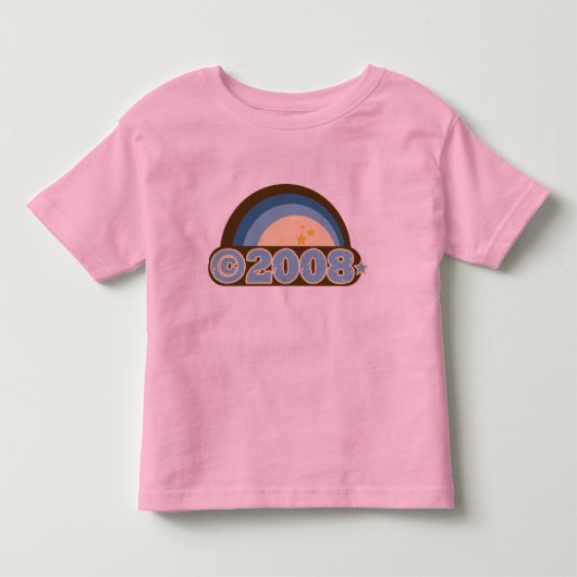 T-shirt Pour Les Tous Petits Copyright 2008 (Devant)