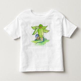 T-shirt Pour Les Tous Petits Coquille, gecko caché...