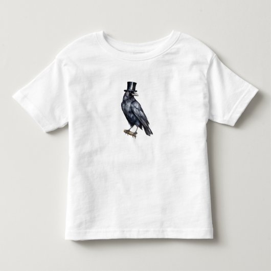 T-shirt Pour Les Tous Petits Corbeau (Devant)