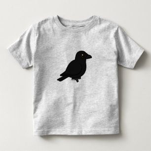 T-shirt Pour Les Tous Petits Corneille américaine de Birdorable