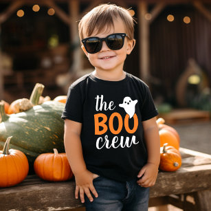 T-shirt Pour Les Tous Petits Correspondance de la famille d'Halloween Orange de