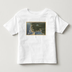 T-shirt Pour Les Tous Petits Côte de l'Orégon - baie de Siletz, Taft, Nelscot