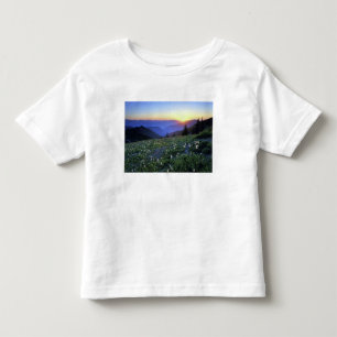 T-shirt Pour Les Tous Petits Coucher de soleil à Obstruciton Point, PN olympiqu