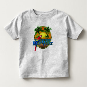 T-shirt Pour Les Tous Petits Coucher du soleil de Key West