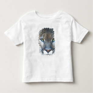 T-shirt Pour Les Tous Petits Cougar, lion de montagne, panthère de Floride, Pum