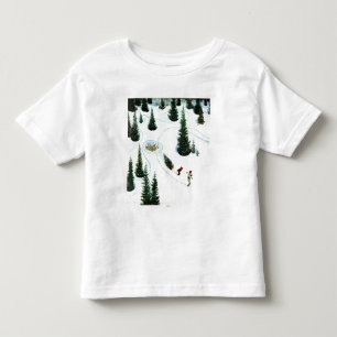 T-shirt Pour Les Tous Petits Coupe de l'arbre