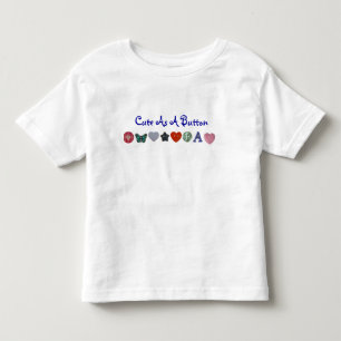 T-shirt Pour Les Tous Petits Coupe en tant que bouton