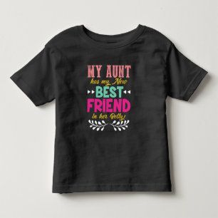 T-shirt Pour Les Tous Petits Cousins Ma tante a un nouveau meilleur ami dans so