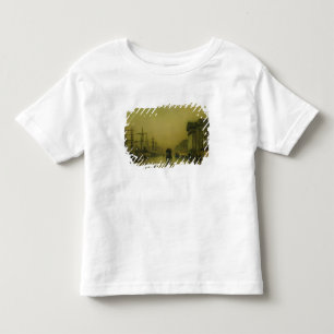 T-shirt Pour Les Tous Petits Coutumes H de docks de John Atkinson Grimshaw  