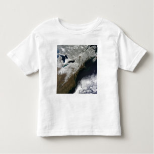 T-shirt Pour Les Tous Petits Couverture de neige s'étendant du Canada