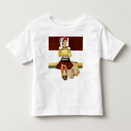 T-shirt Pour Les Tous Petits Cover Girl (Devant)