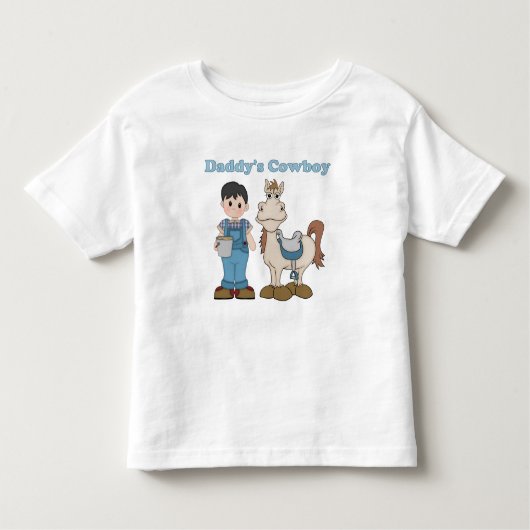 T-shirt Pour Les Tous Petits Cowboy de papa (Devant)
