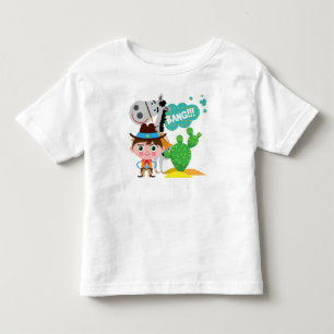 T-shirt Pour Les Tous Petits Cowboy et Horse