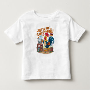 T-shirt Pour Les Tous Petits Création culinaire de gâteaux de poulet