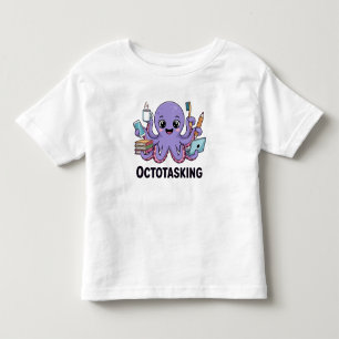 T-shirt Pour Les Tous Petits Création octotâche en mode multitâche