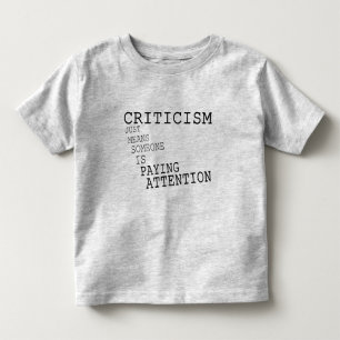 T-shirt Pour Les Tous Petits Critique