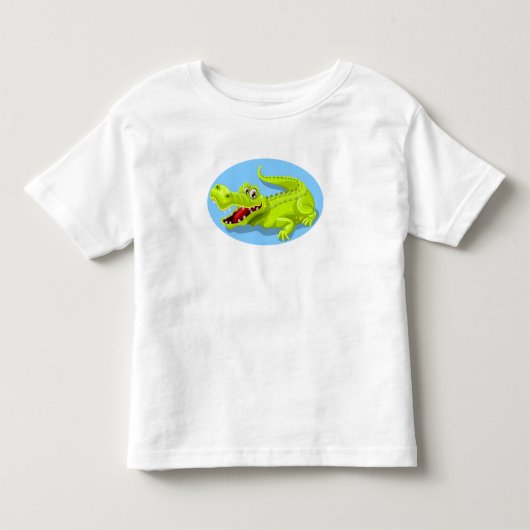 T-shirt Pour Les Tous Petits Crocodile (Devant)