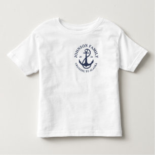 T-shirt Pour Les Tous Petits Croisière sur la faune de la famille de l'Alaska p