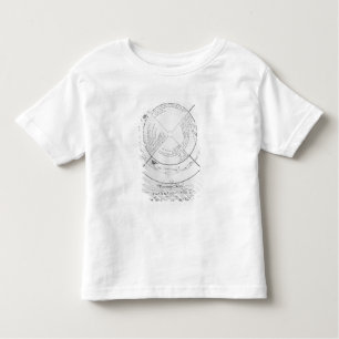 T-shirt Pour Les Tous Petits Croquis descriptif d'une vue panoramique