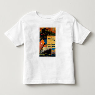 T-shirt Pour Les Tous Petits Cru blanc PosterEurope de SR d'étoile
