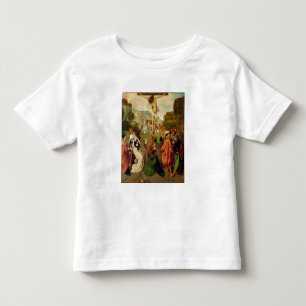 T-shirt Pour Les Tous Petits Crucifixion (huile sur le panneau)