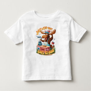 T-shirt Pour Les Tous Petits Cuisine du chef d'orignal à la tempête