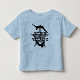T-shirt Pour Les Tous Petits Culbute et chemise de trempoline