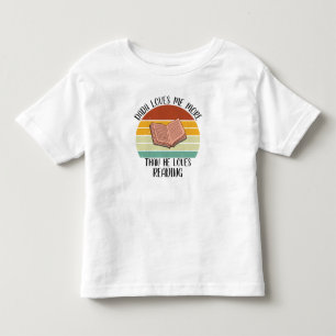 T-shirt Pour Les Tous Petits CUSTOM Papa M'maime Plus Qu'il N'aime Lire