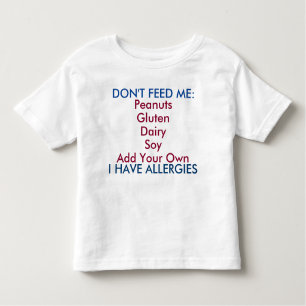 T-shirt Pour Les Tous Petits Customisez cette chemise anti-allergie pour bambin