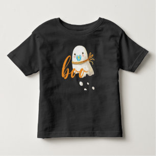 T-shirt Pour Les Tous Petits Cute Baby Ghost Pacifier Écharpe Boo