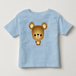 T-shirt Pour Les Tous Petits Cute Cartoon Bear Cub Baby
