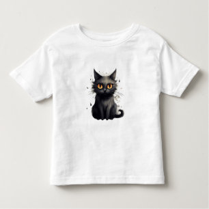 T-shirt Pour Les Tous Petits Cute chat