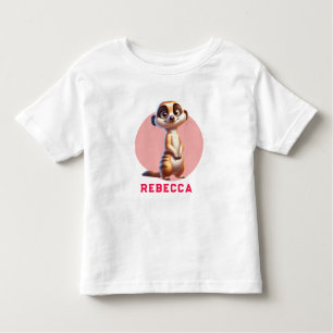 T-shirt Pour Les Tous Petits Cute Dinosaur